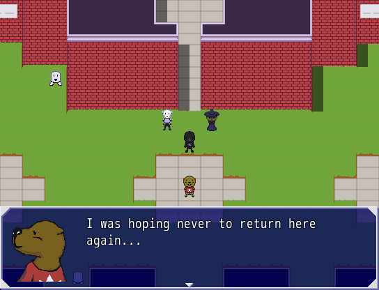 Screenshot of the Danger Zone Hub