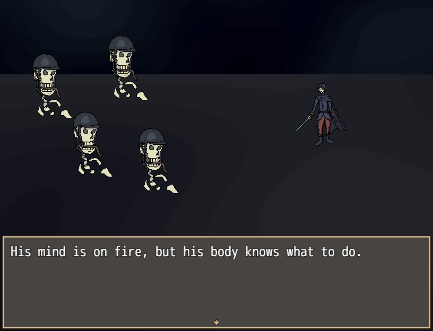 Screenshot of Motor Oil and Sword