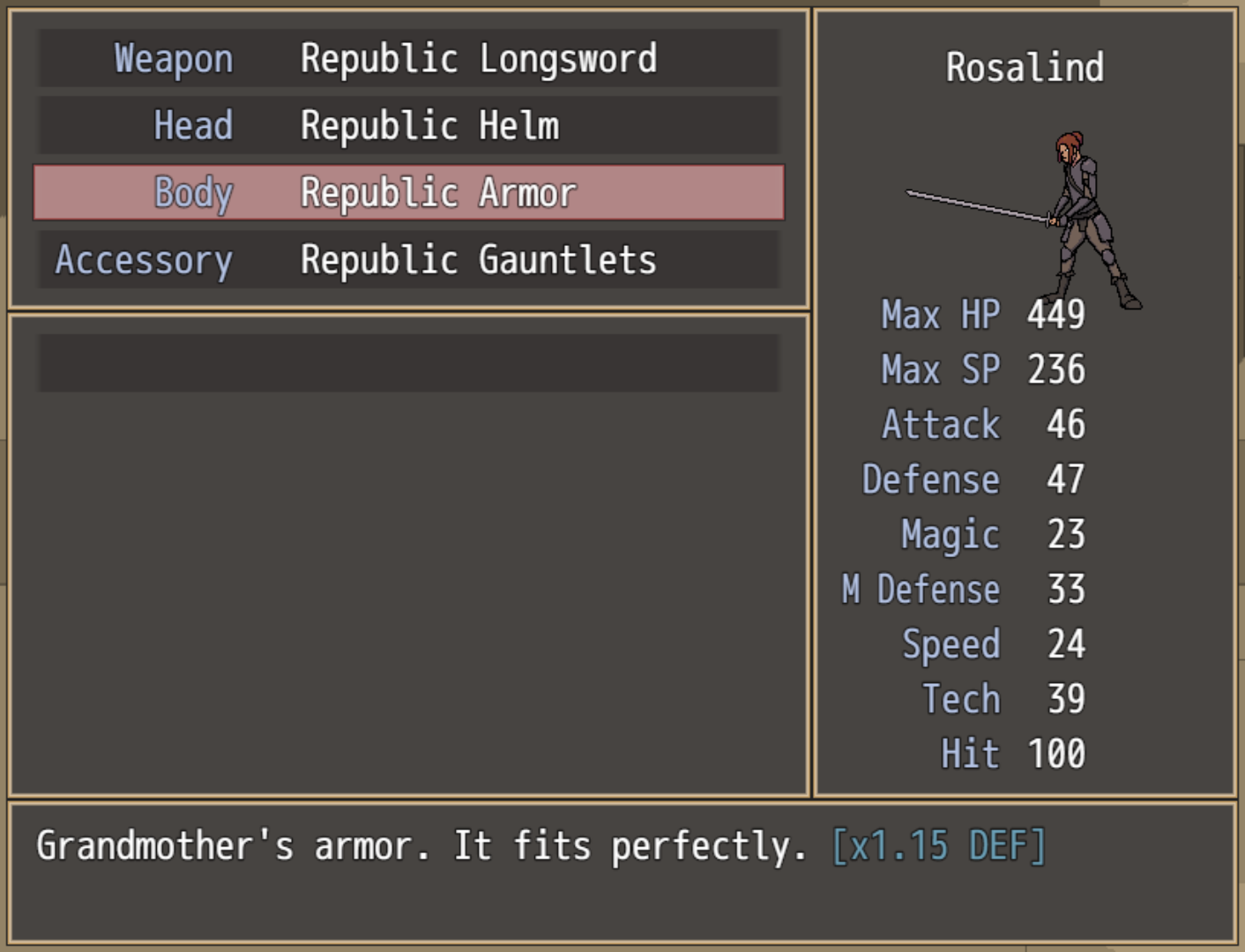 Screenshot of Motor Oil and Sword