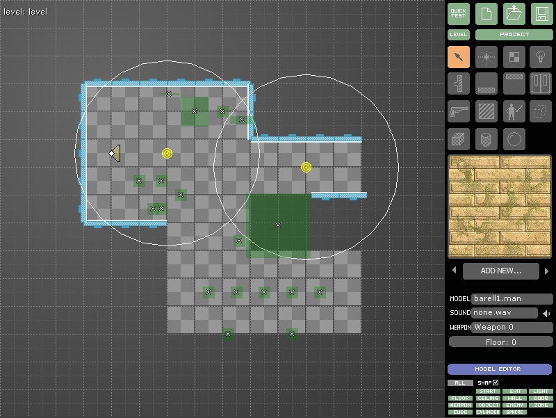The Silent Walk Renaissance Level Editor