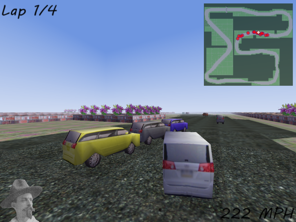 Clark Stanley's Van Racer Screenshot